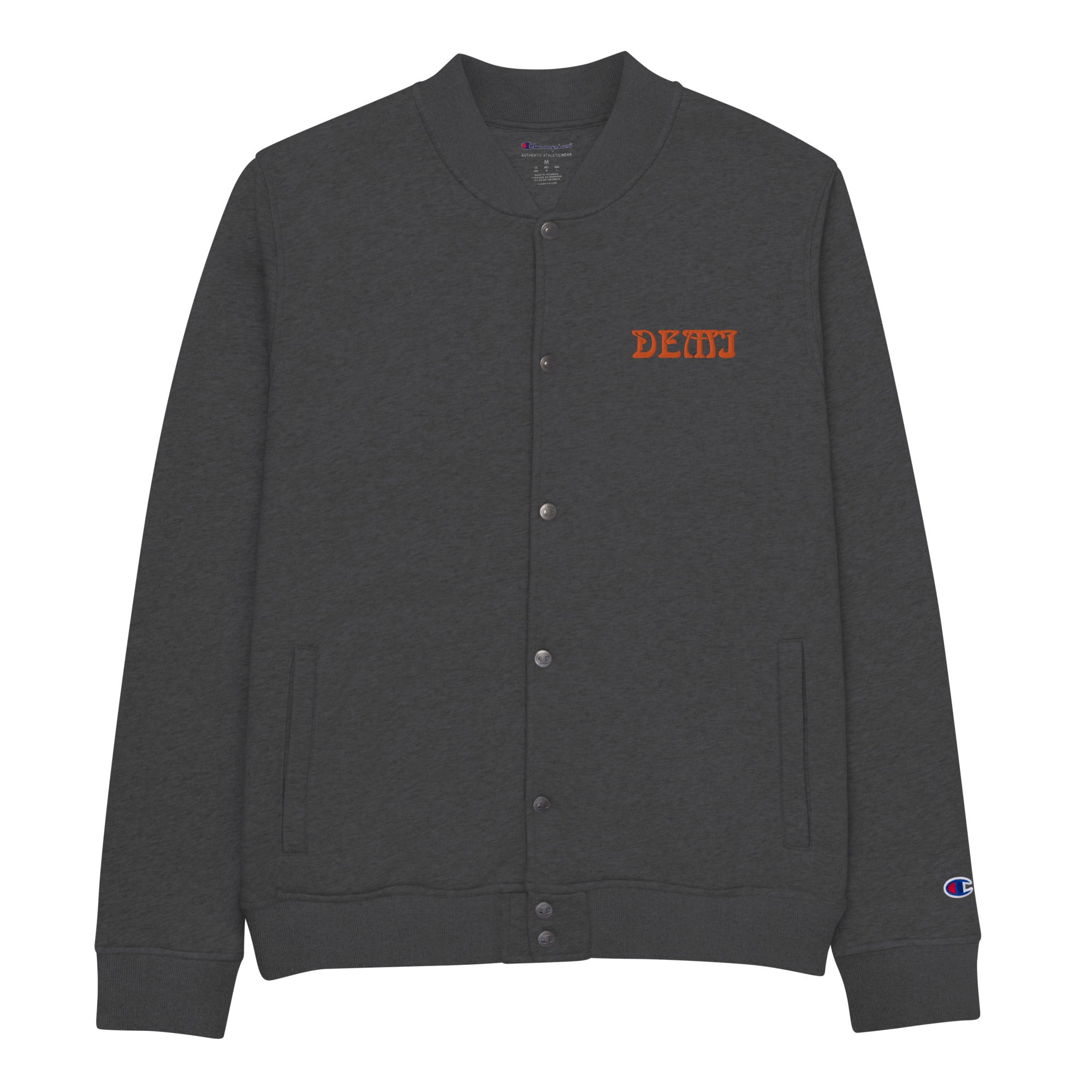 DEMI Embroidered Champion Bomber Jacket