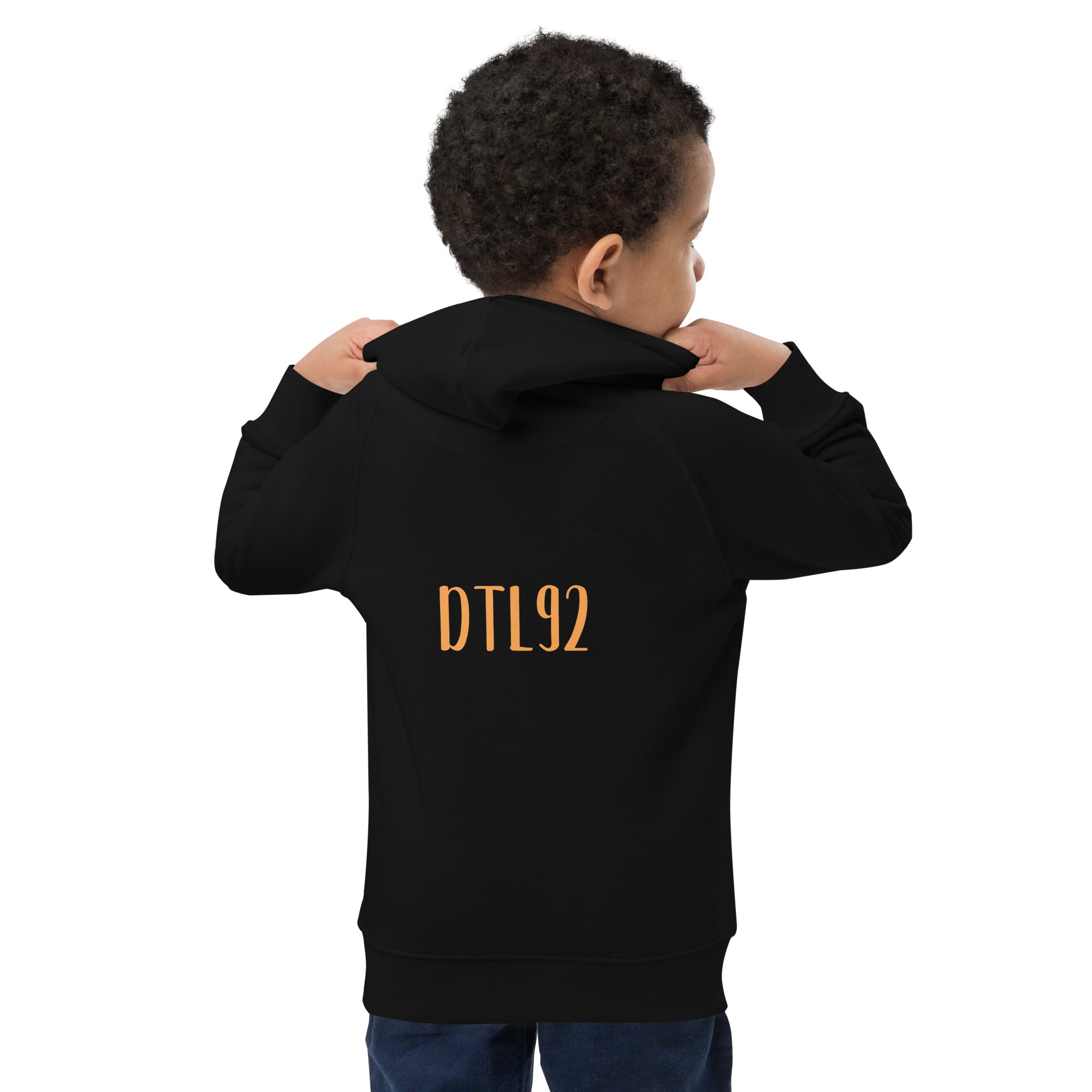 DEMI CHICAGO RAISED ME Kids eco hoodie