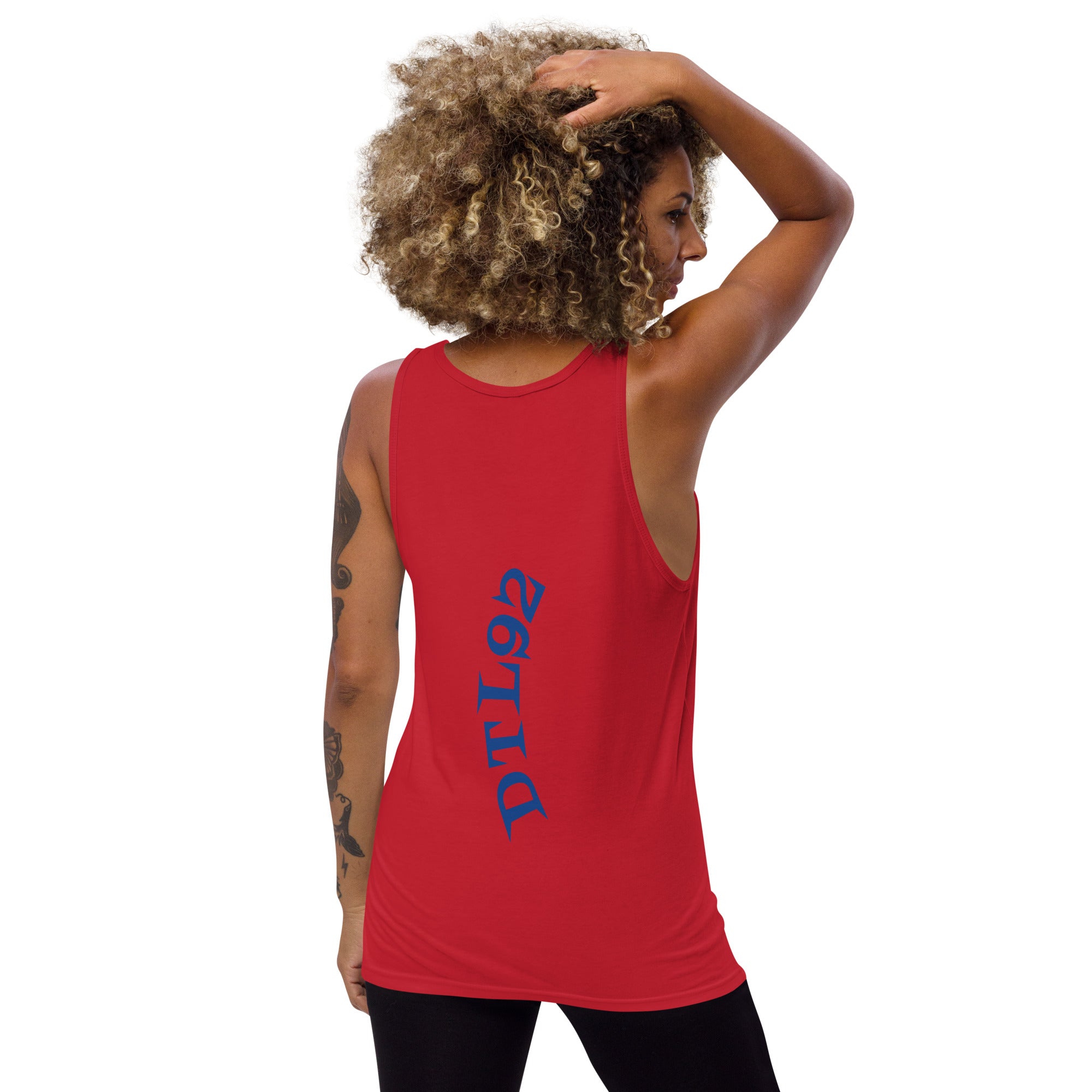 DEMI TAKE ME OUT MY COMFORT ZONE Unisex Tank Top