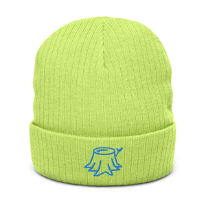 DEMI TREE OF LIFE Ribbed knit beanie