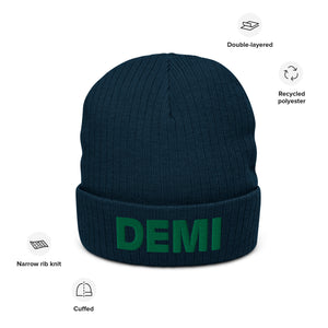 DEMI Ribbed knit beanie