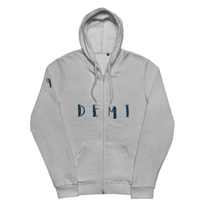 DEMI THE LABEL basic zip hoodie