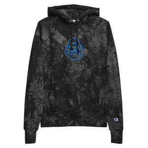 DEMI APE FACE Champion tie-dye hoodie