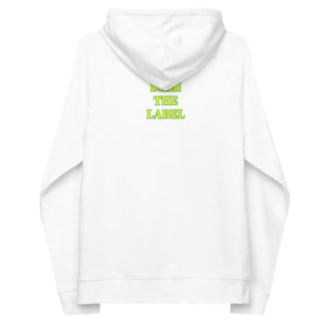 DEMI THE LABEL eco raglan hoodie