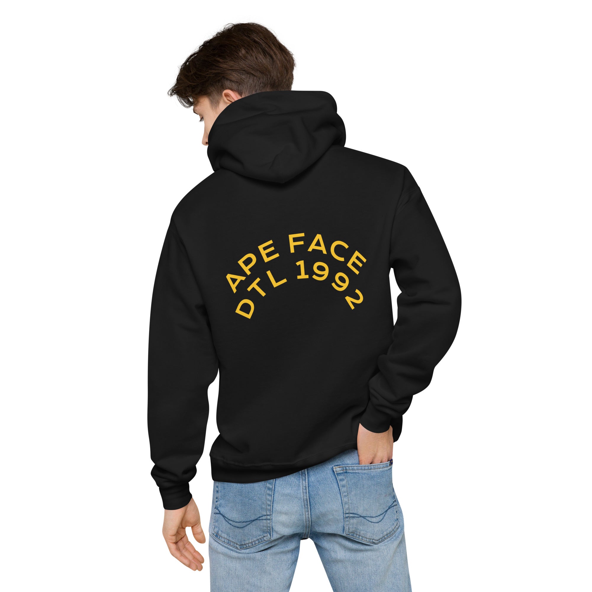 DEMI APE FACE Unisex fleece hoodie