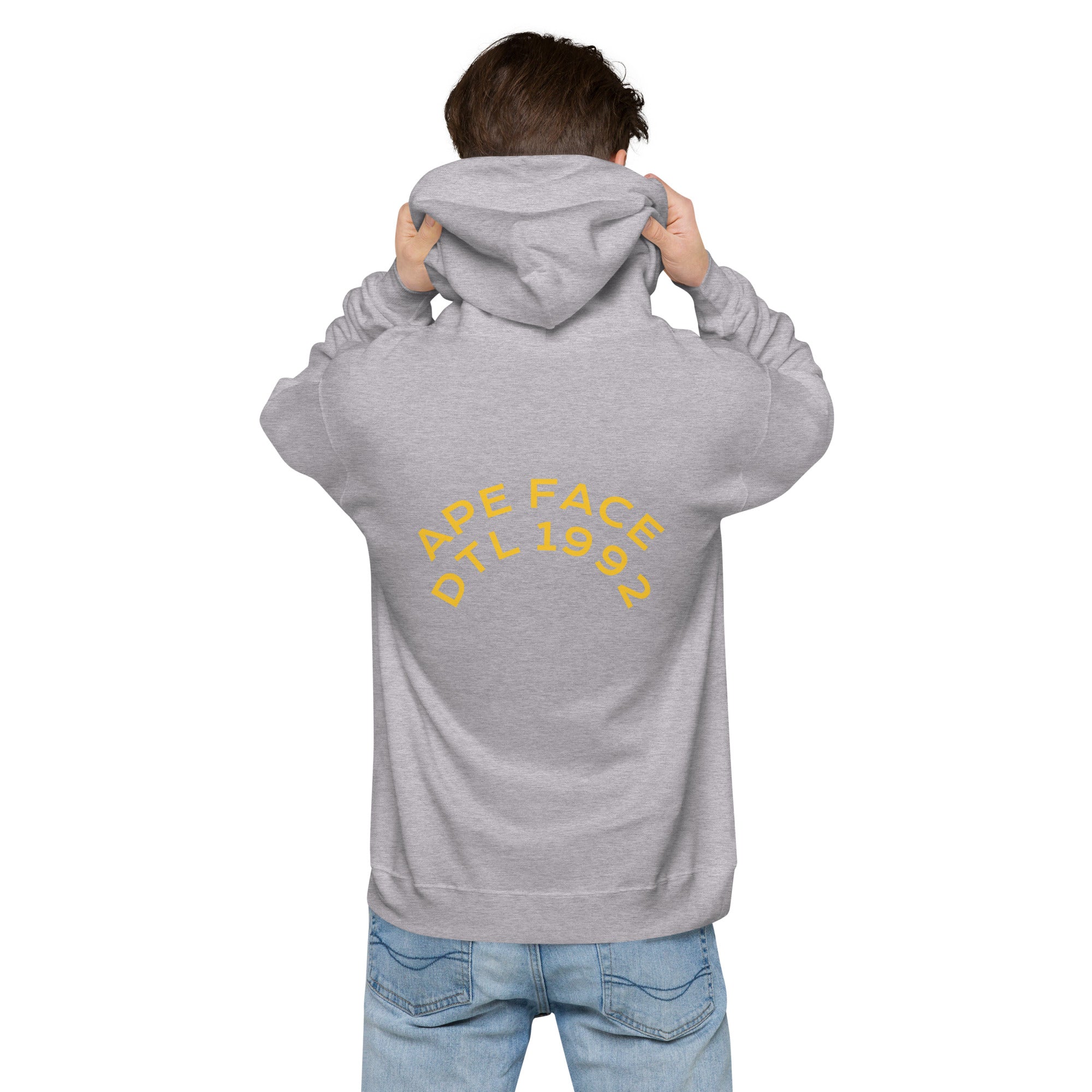 DEMI APE FACE Unisex fleece hoodie