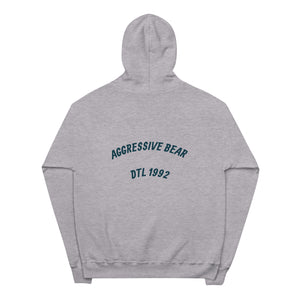 DEMI AGGRESSIVE BEAR Unisex fleece hoodie