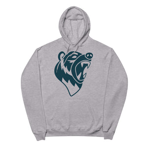 DEMI AGGRESSIVE BEAR Unisex fleece hoodie