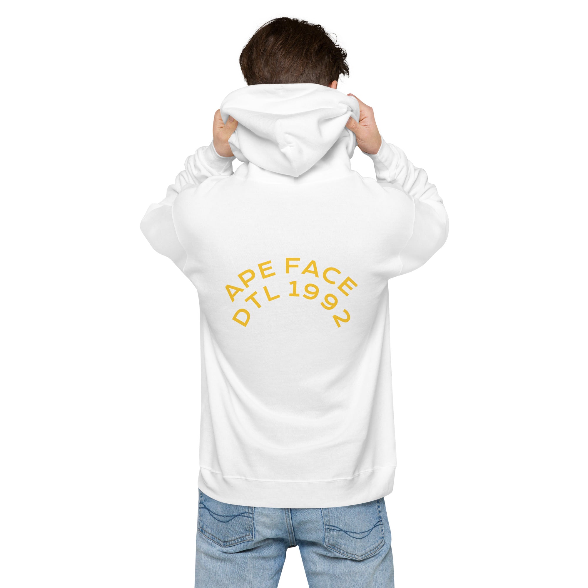 DEMI APE FACE Unisex fleece hoodie