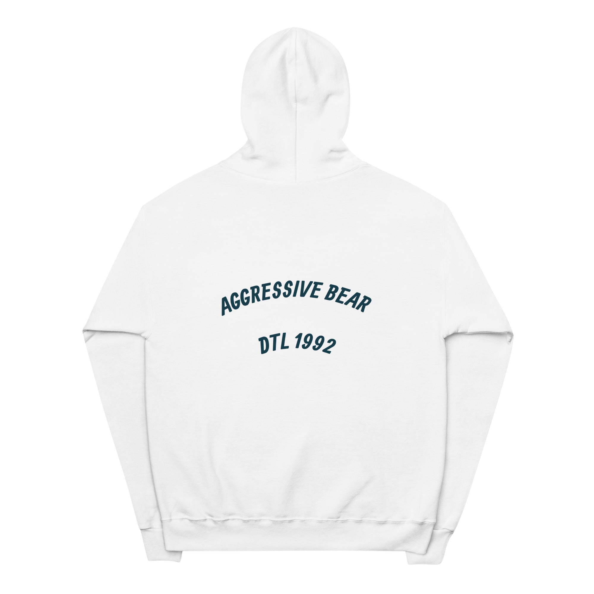 DEMI AGGRESSIVE BEAR Unisex fleece hoodie