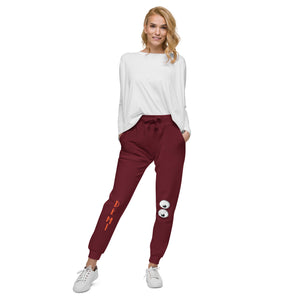 DEMI DON'T LOOK TWO LONG Unisex fleece sweatpants