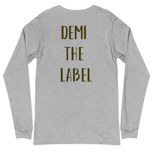 DEMI AGGRESSIVE CROC Unisex Long Sleeve Tee