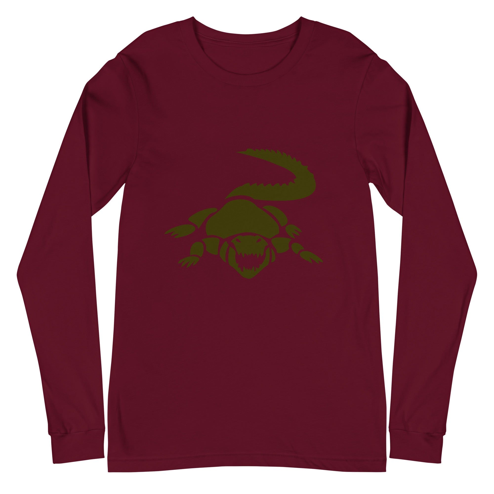 DEMI AGGRESSIVE CROC Unisex Long Sleeve Tee