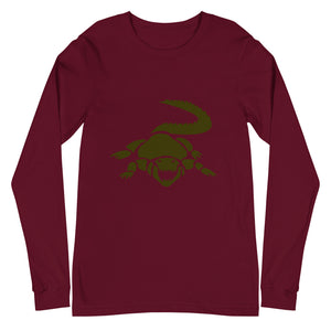 DEMI AGGRESSIVE CROC Unisex Long Sleeve Tee