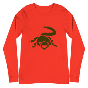 DEMI AGGRESSIVE CROC Unisex Long Sleeve Tee