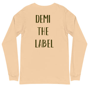 DEMI AGGRESSIVE CROC Unisex Long Sleeve Tee