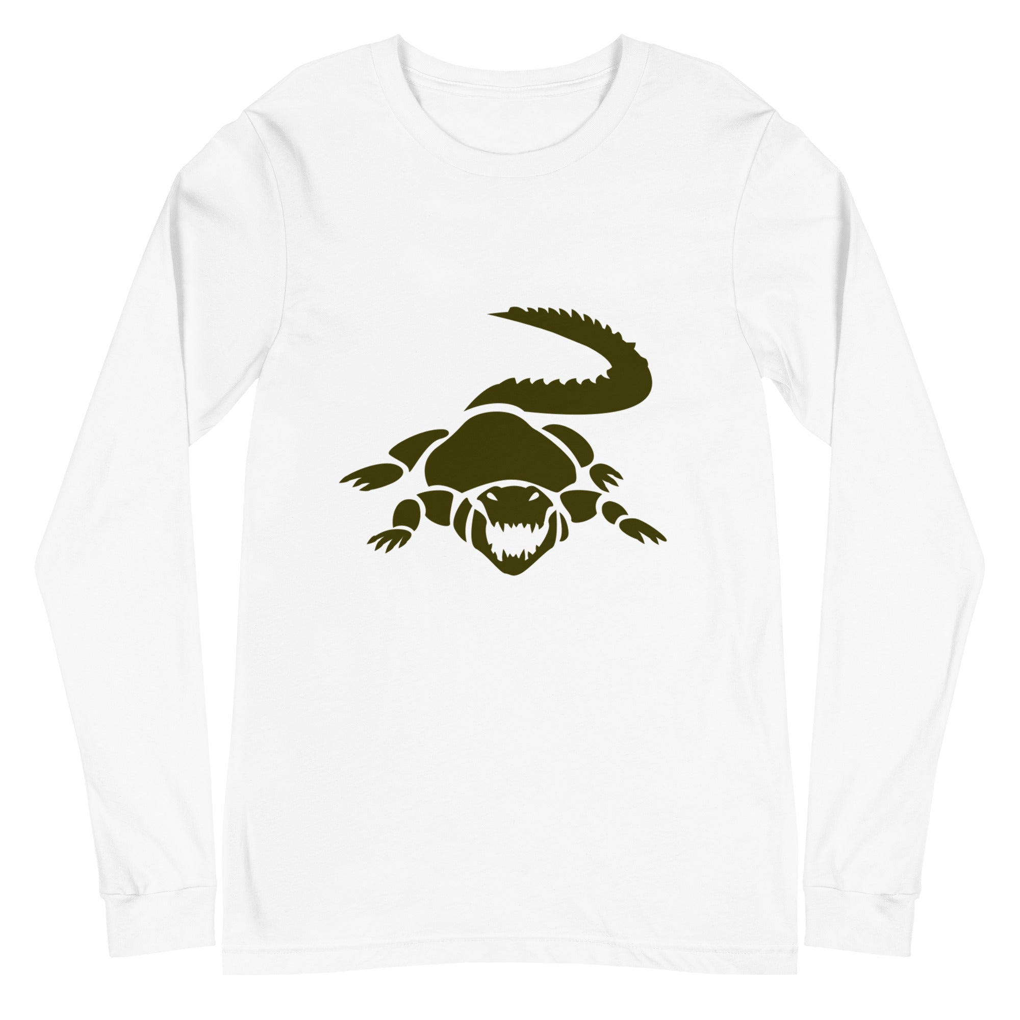 DEMI AGGRESSIVE CROC Unisex Long Sleeve Tee