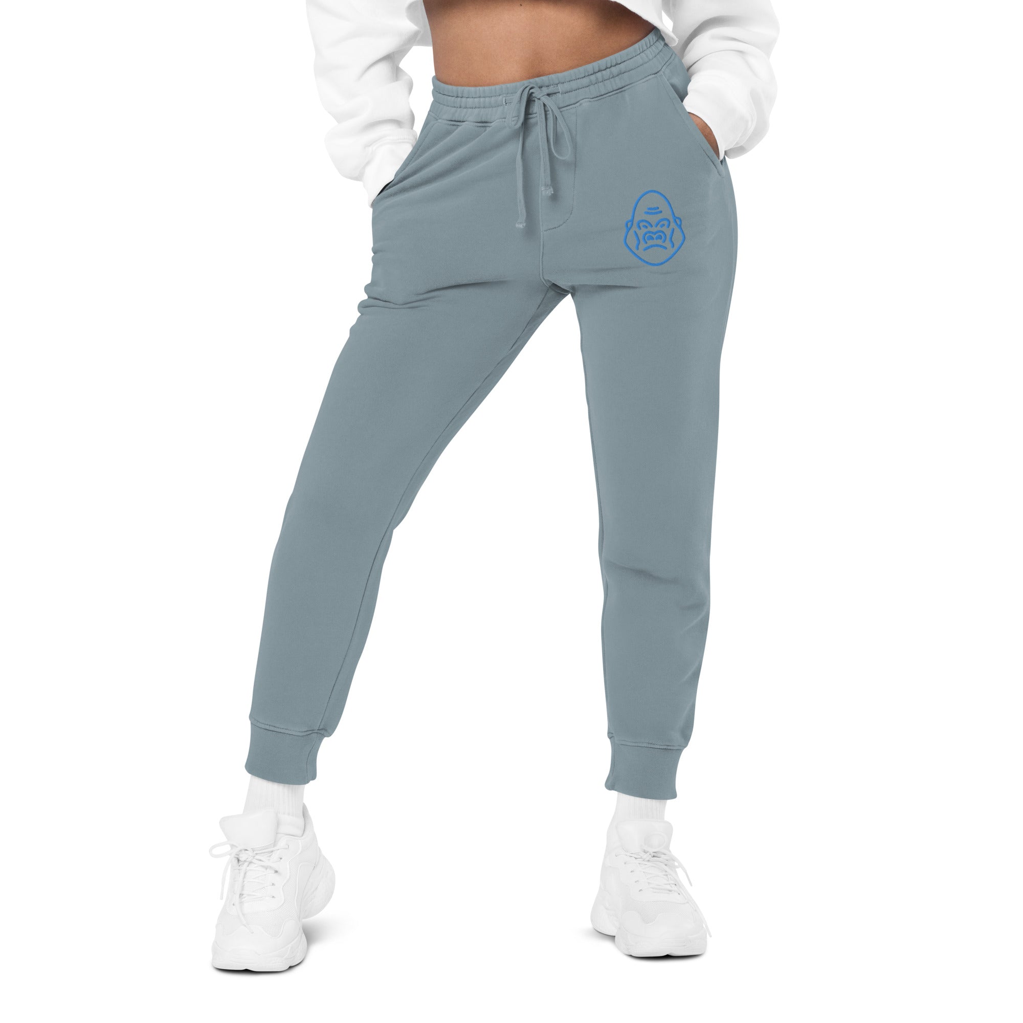 DEMI APE FACE pigment-dyed sweatpants