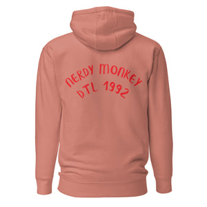 DEMI NERDY MONKEY Unisex Hoodie