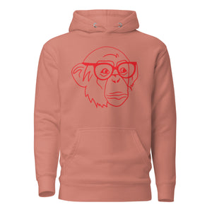 DEMI NERDY MONKEY Unisex Hoodie