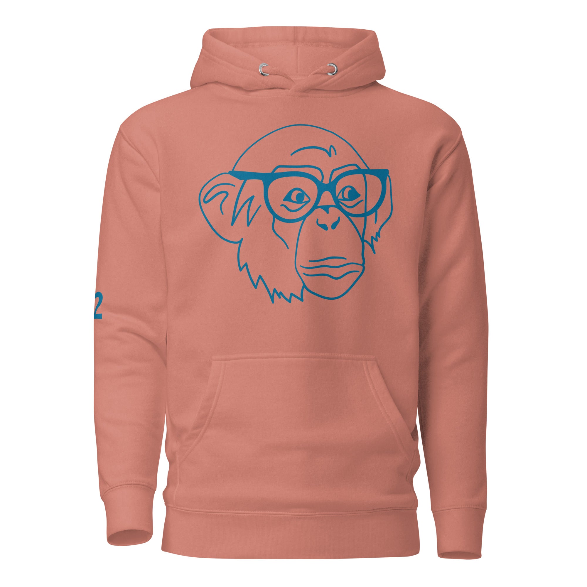 DEMI NERDY MONKEY Unisex Hoodie