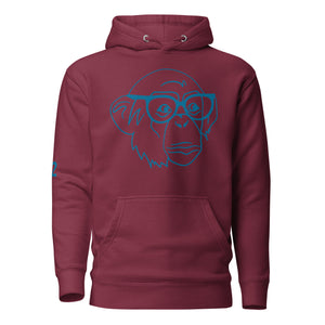 DEMI NERDY MONKEY Unisex Hoodie