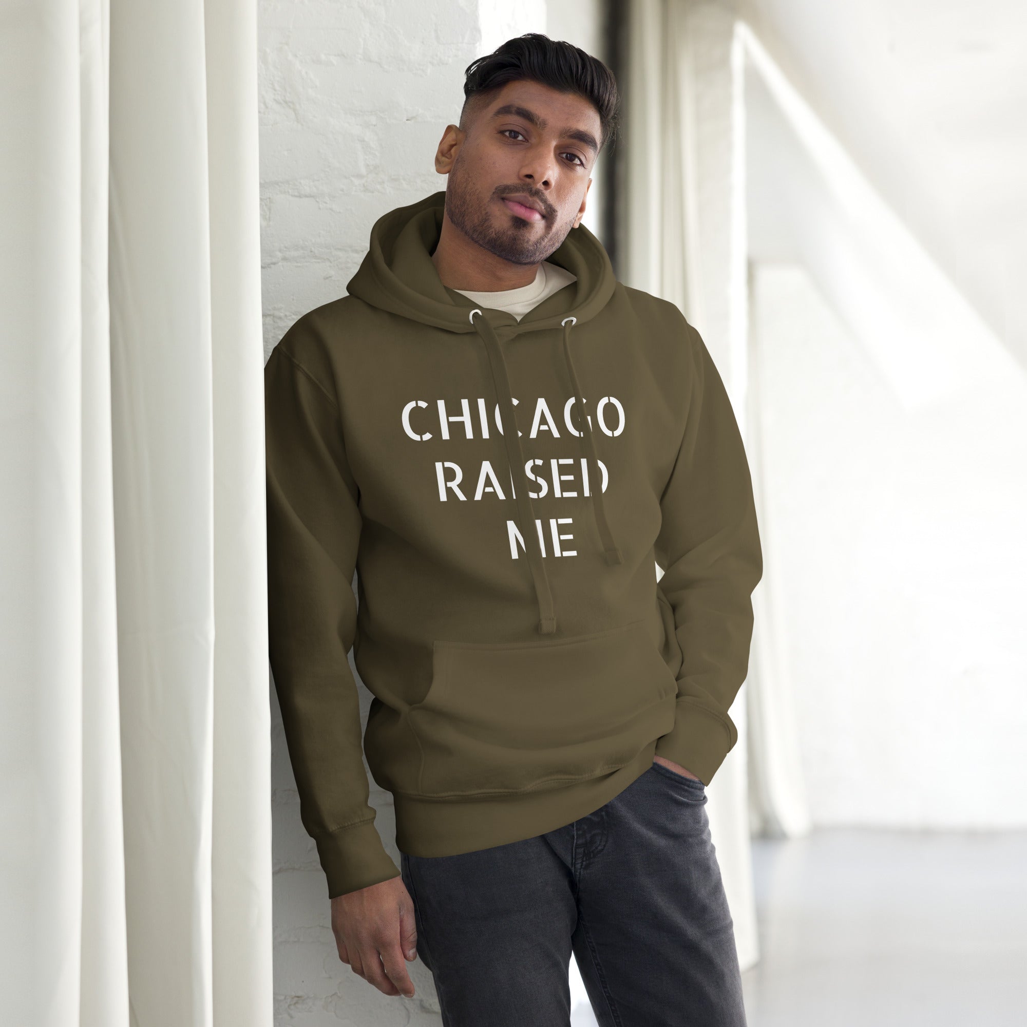 DEMI CHICAGO RAISED ME Unisex Hoodie