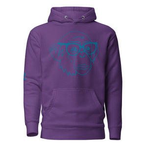 DEMI NERDY MONKEY Unisex Hoodie