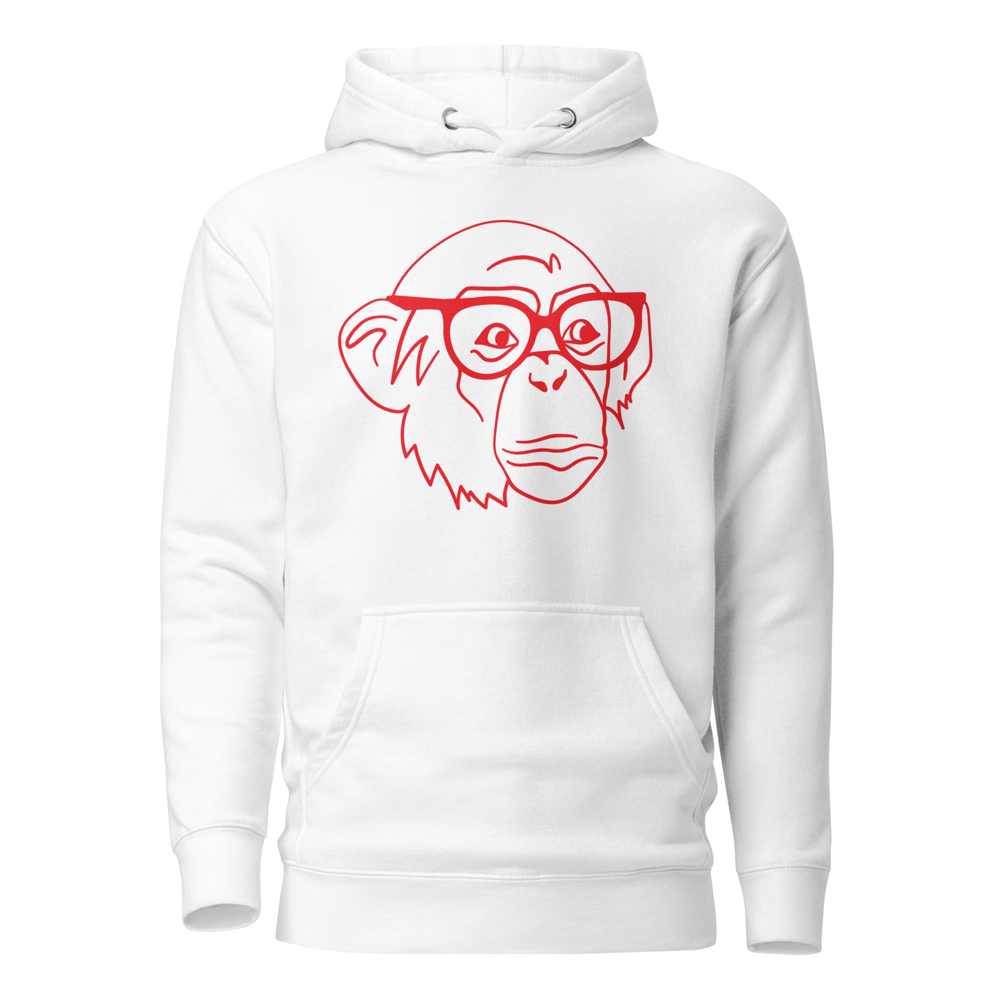 DEMI NERDY MONKEY Unisex Hoodie