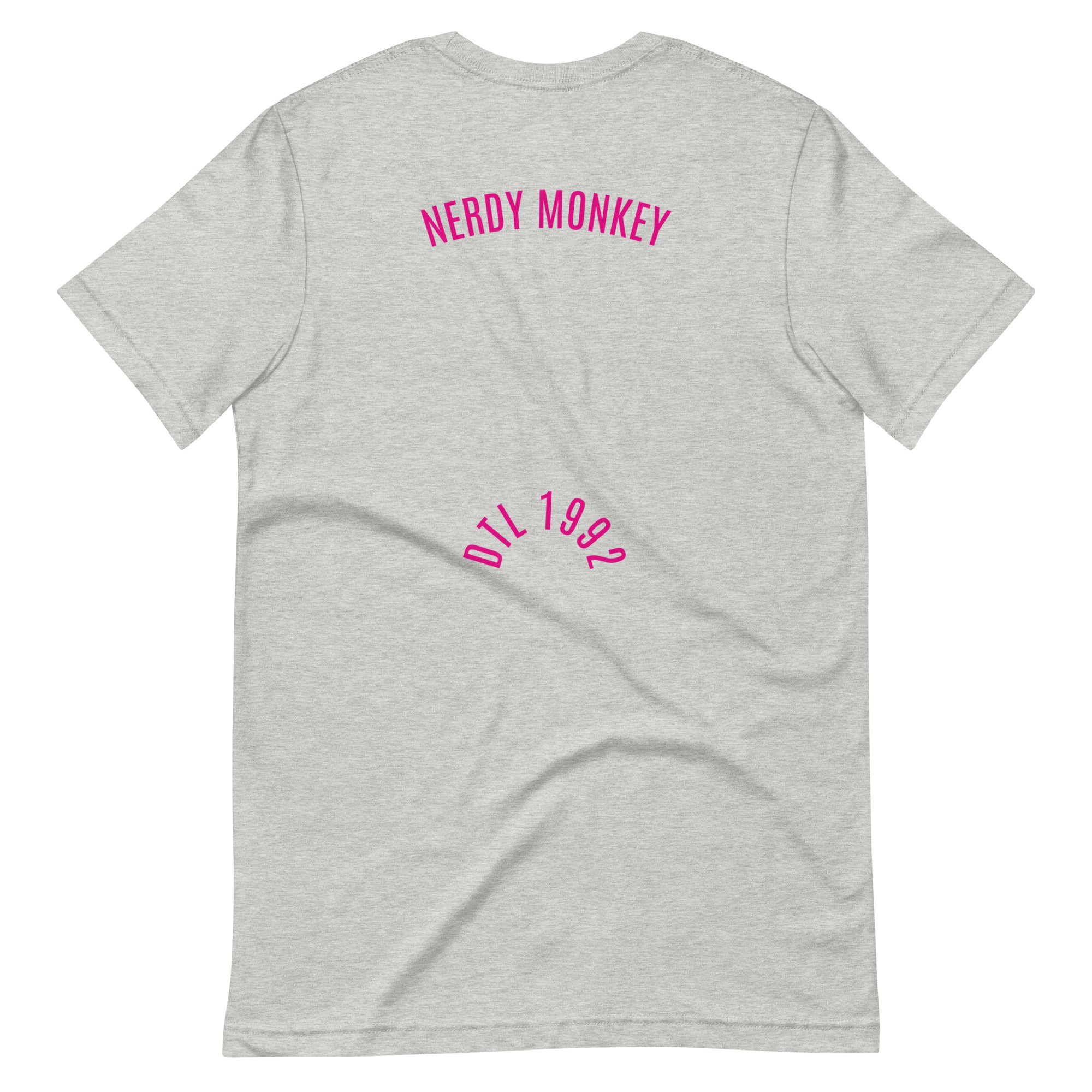 DEMI NERDY MONKEY Unisex t-shirt