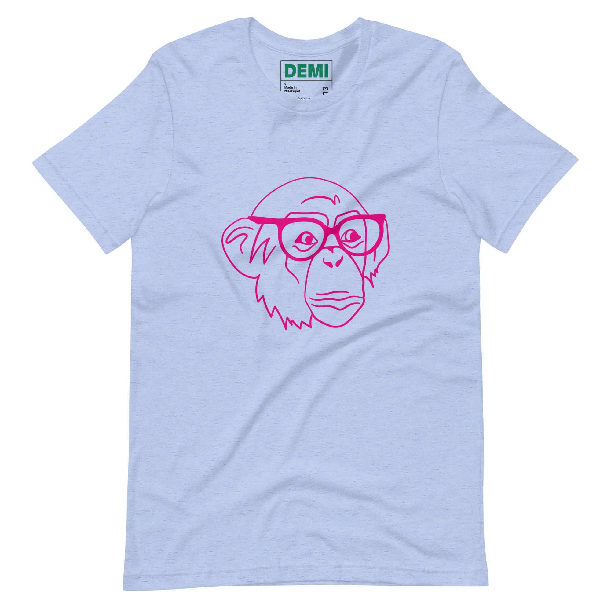 DEMI NERDY MONKEY Unisex t-shirt