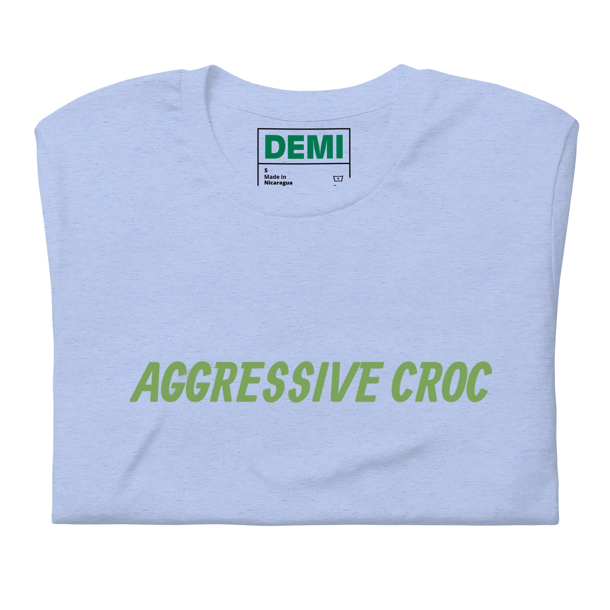 DEMI AGGRESSIVE CROC Unisex t-shirt