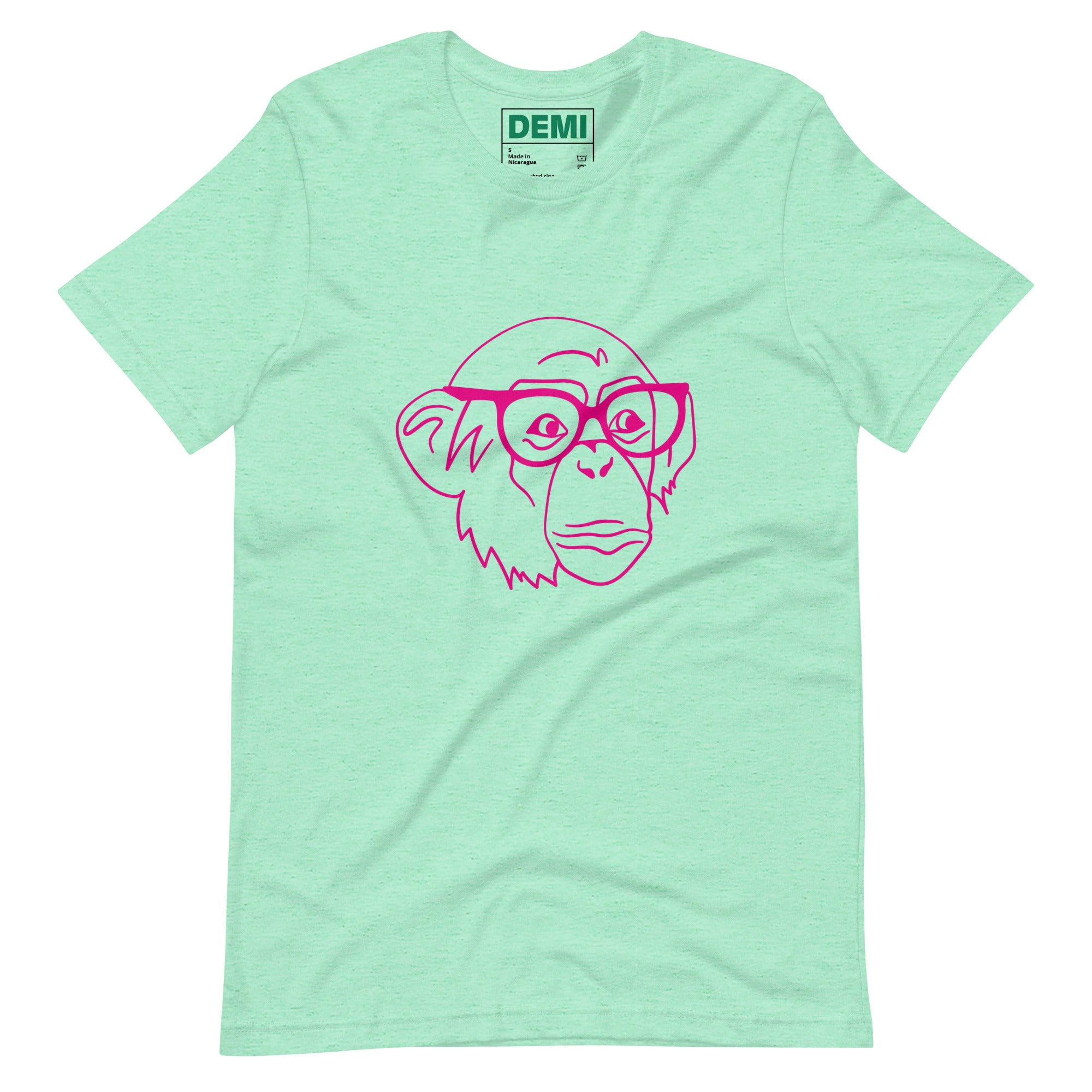 DEMI NERDY MONKEY Unisex t-shirt