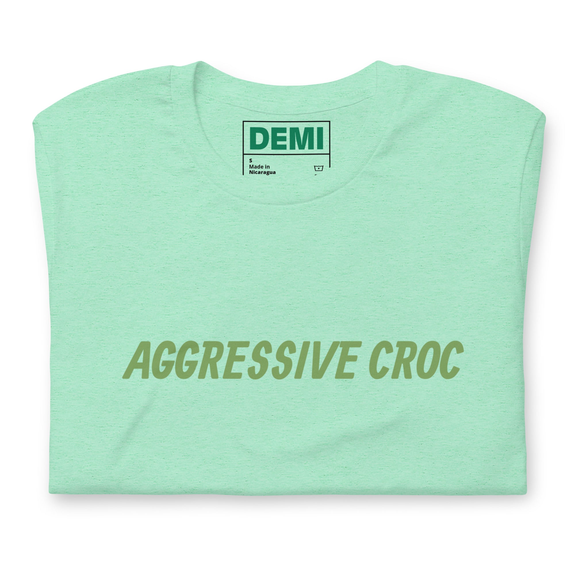 DEMI AGGRESSIVE CROC Unisex t-shirt