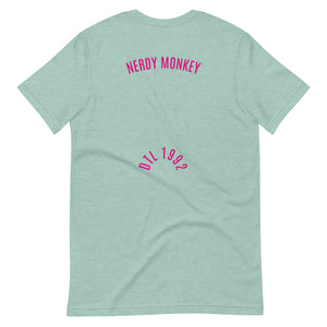 DEMI NERDY MONKEY Unisex t-shirt