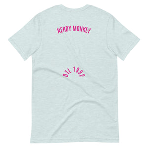 DEMI NERDY MONKEY Unisex t-shirt