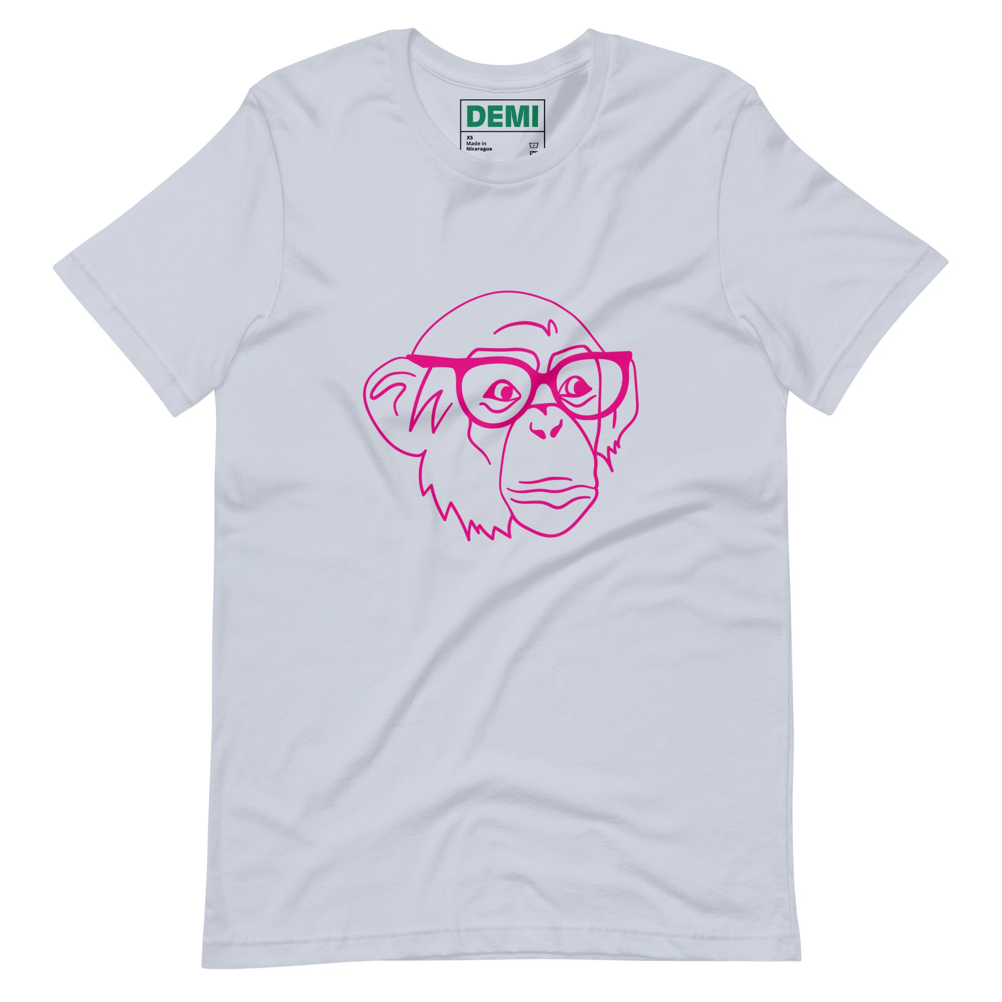 DEMI NERDY MONKEY Unisex t-shirt