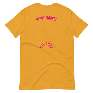 DEMI NERDY MONKEY Unisex t-shirt