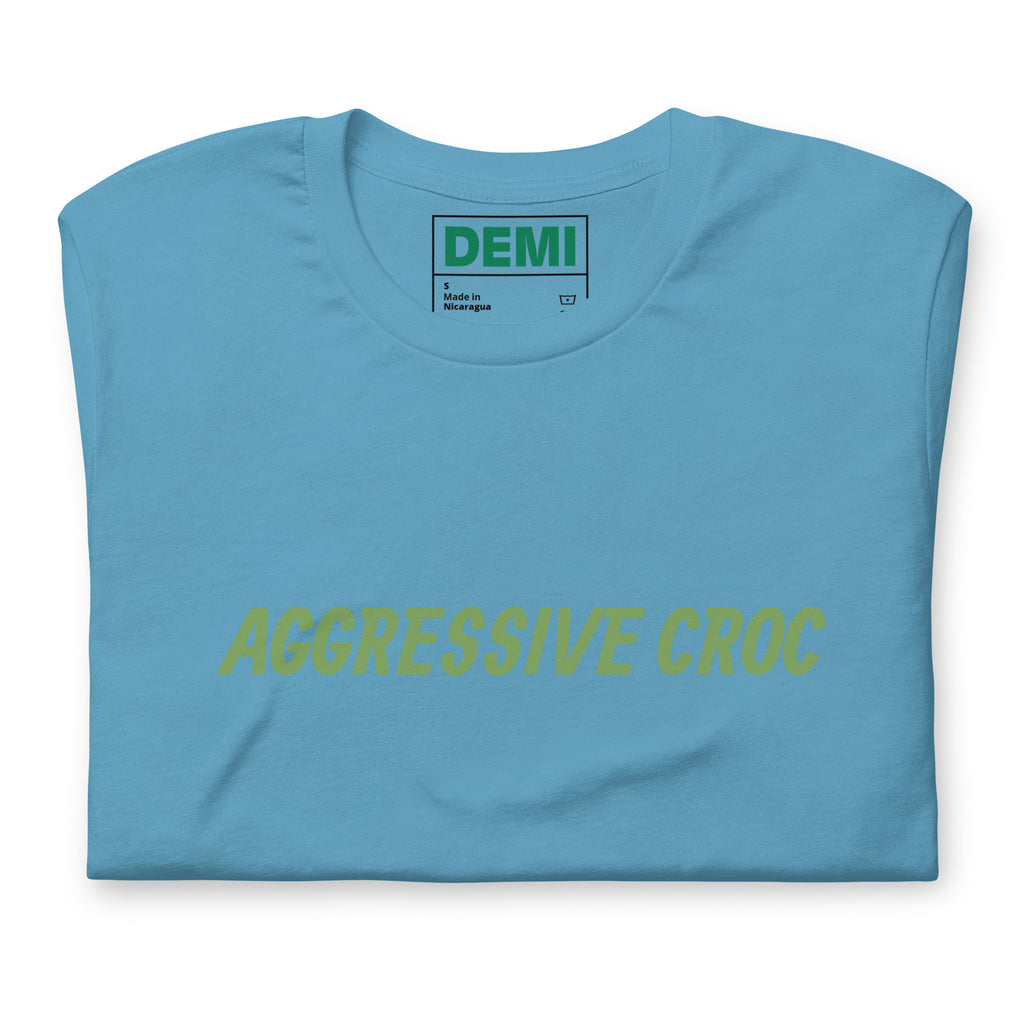 DEMI AGGRESSIVE CROC Unisex t-shirt