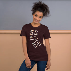 DEMI I'M FROM CHICAGO Unisex t-shirt