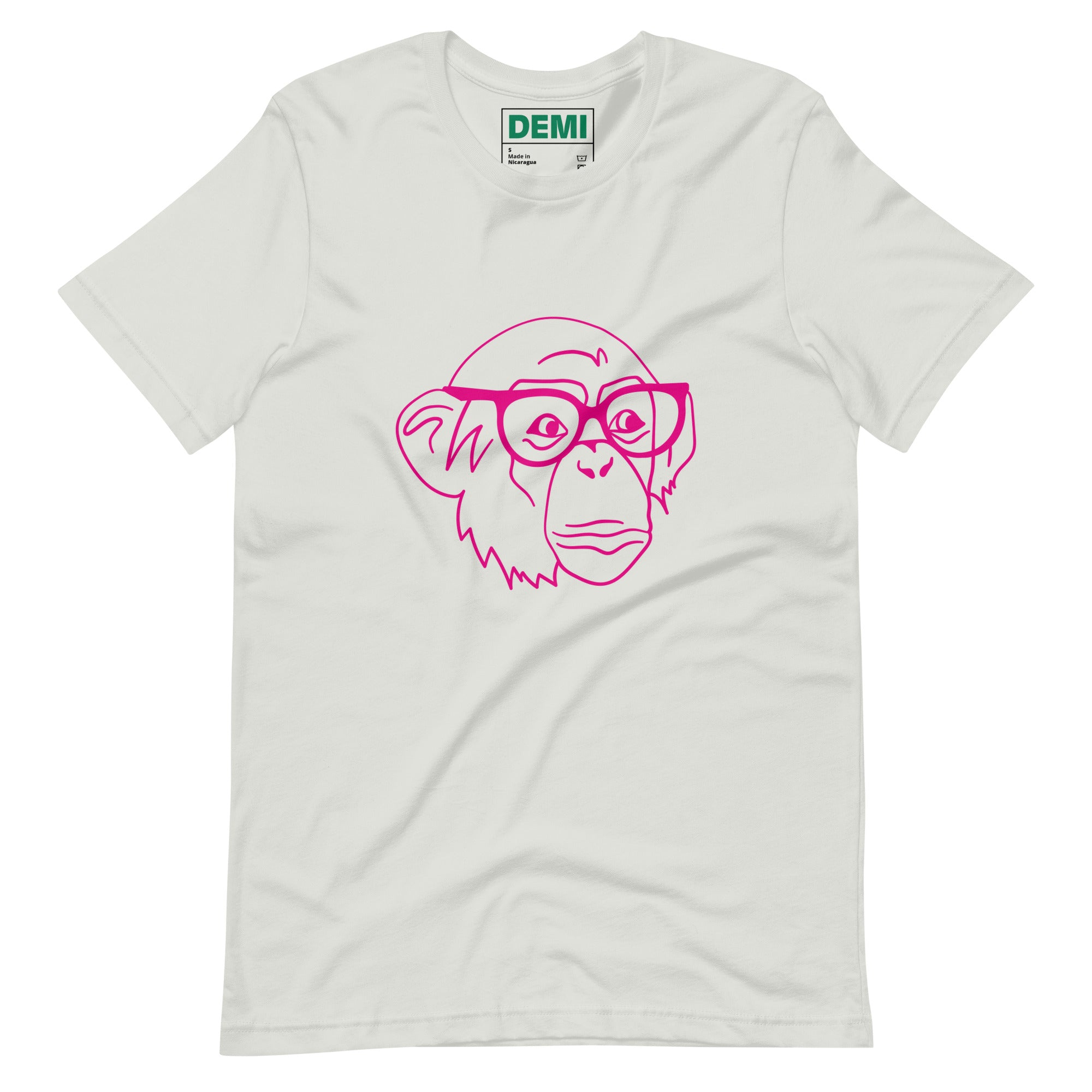 DEMI NERDY MONKEY Unisex t-shirt