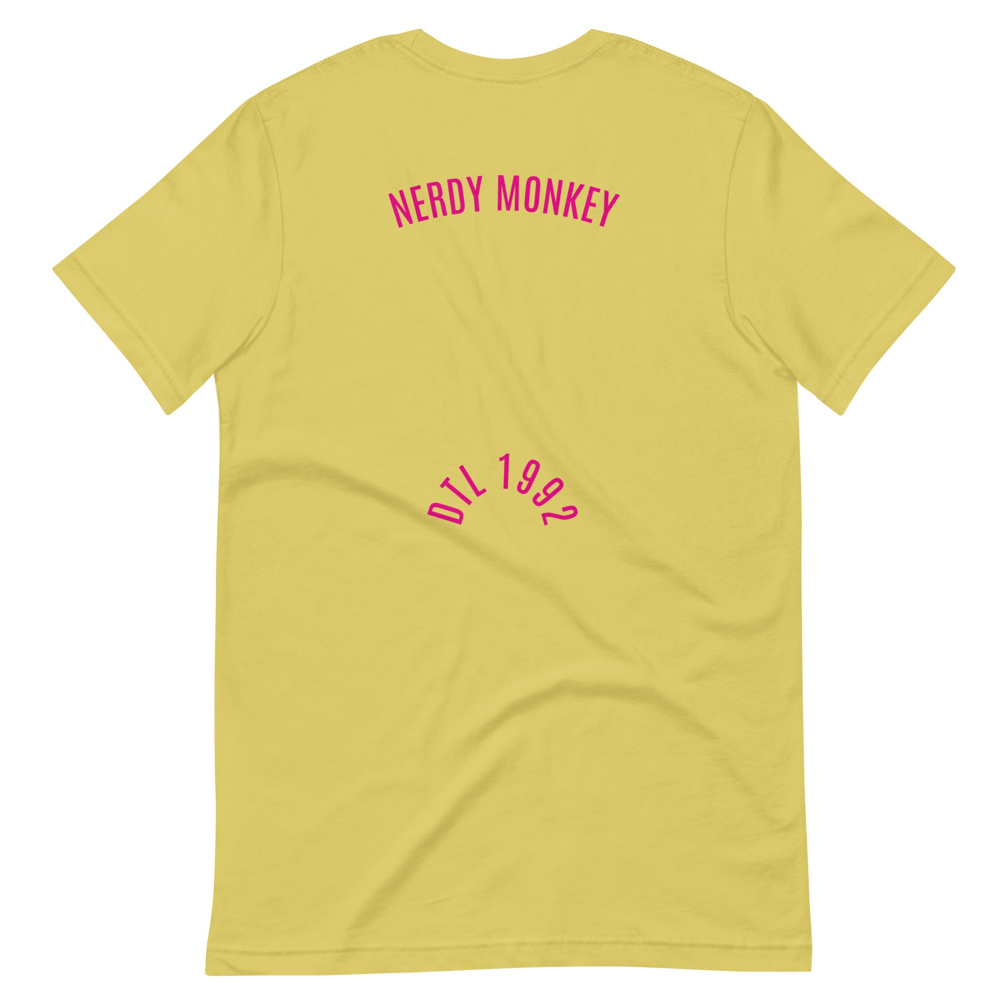 DEMI NERDY MONKEY Unisex t-shirt