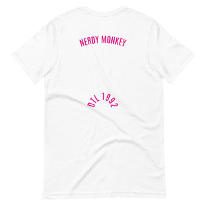 DEMI NERDY MONKEY Unisex t-shirt