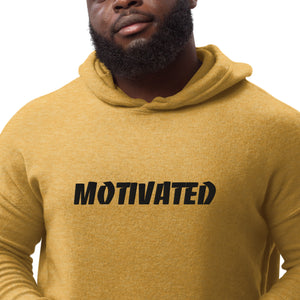 DEMI MOTIVATED sueded fleece hoodie