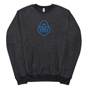 DEMI APE FACE Unisex sueded fleece sweatshirt