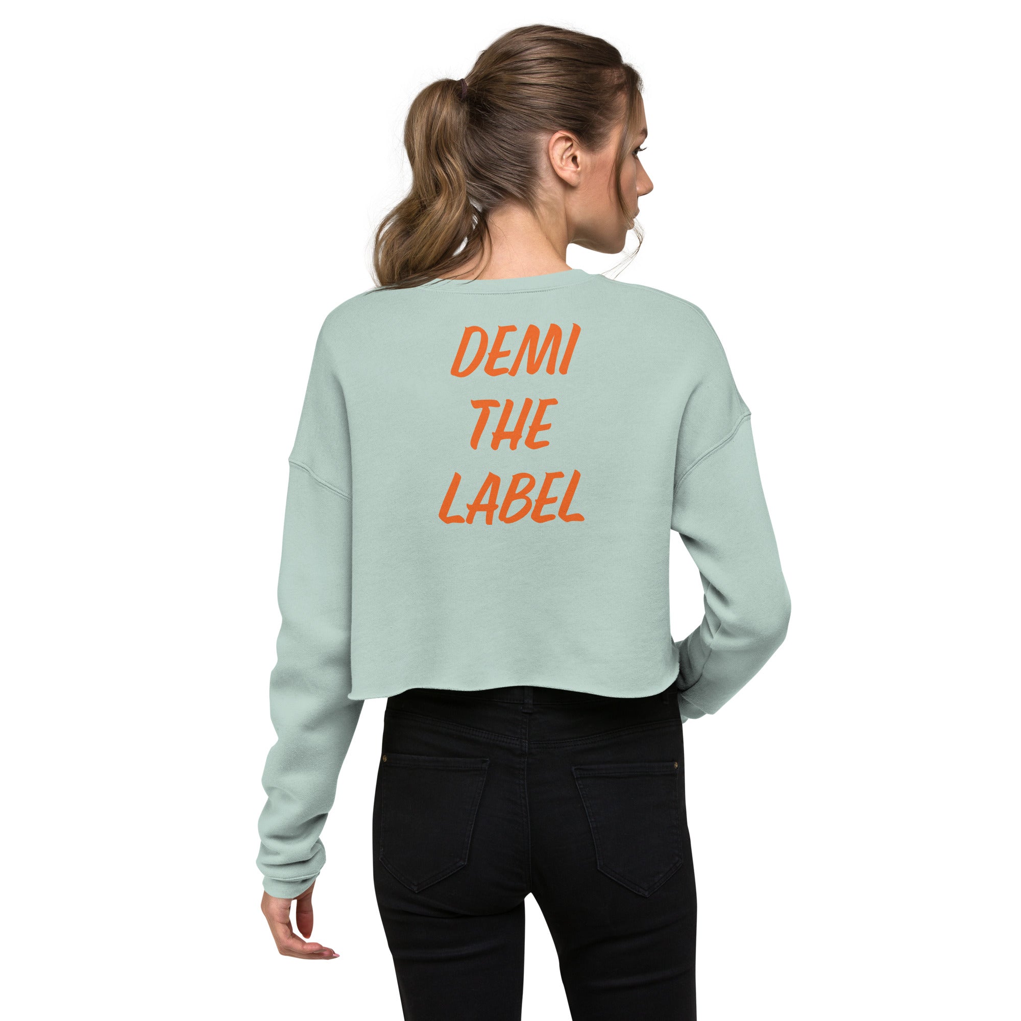 DEMI THE LABEL Crop Sweatshirt