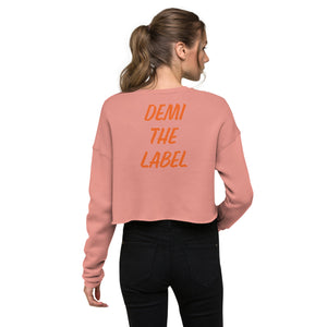 DEMI THE LABEL Crop Sweatshirt