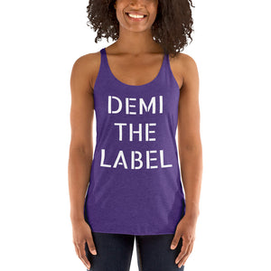 DEMI THE LABEL Women's Racerback Tank