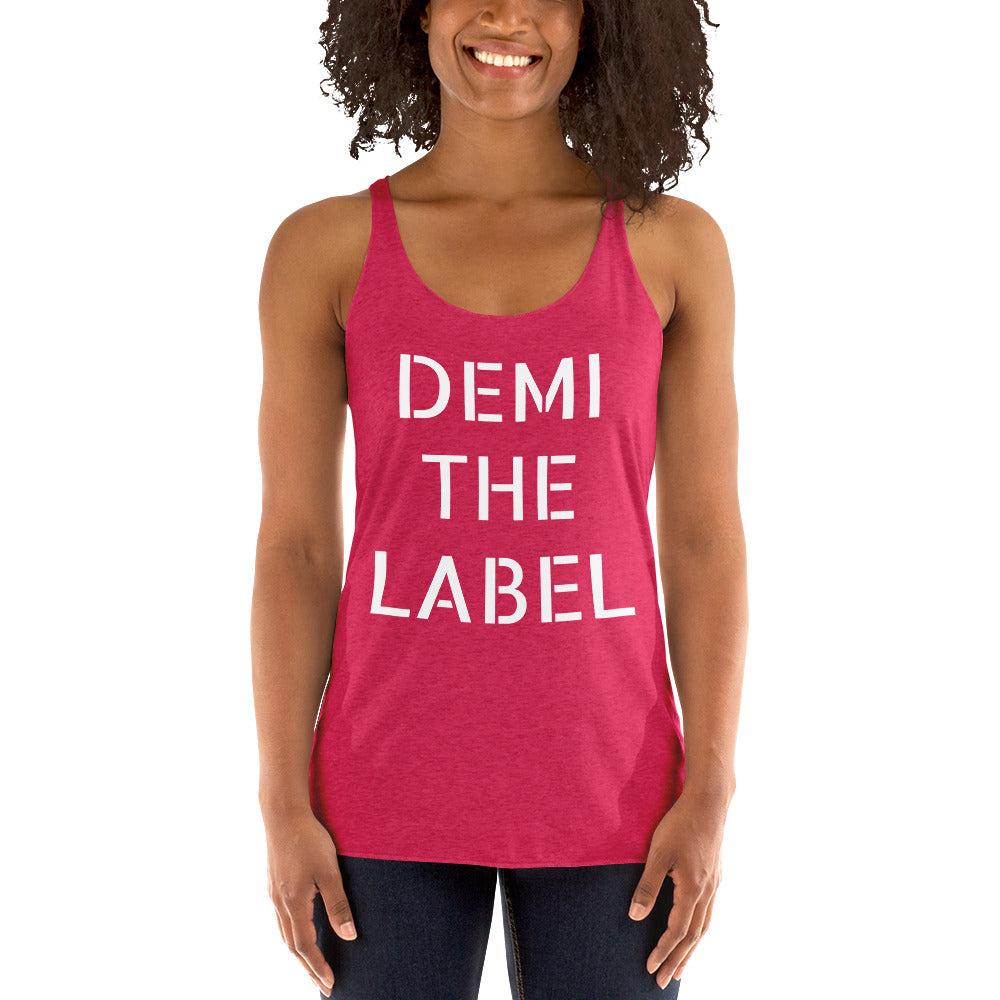 DEMI THE LABEL Women's Racerback Tank