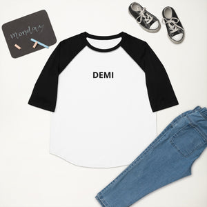 DEMI Youth baseball shirt